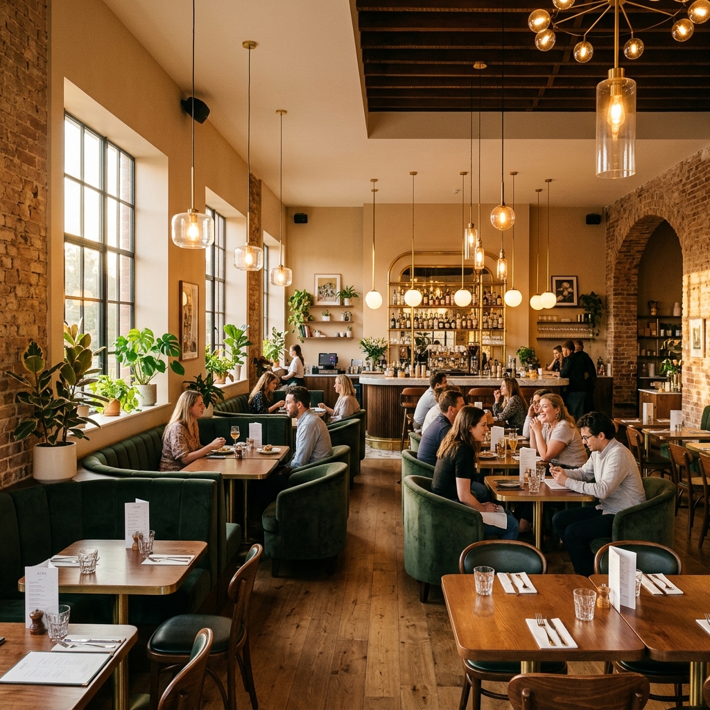Toast & Tale Café Interior
