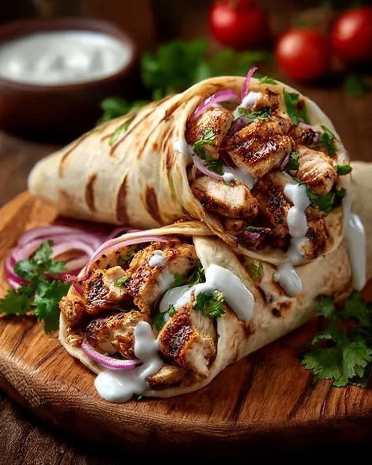 Spiced Chicken Shawarma